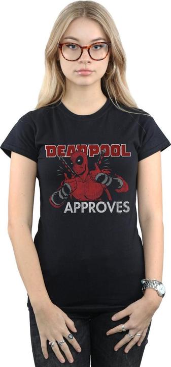 Image du produit - T-shirt DEADPOOL APPROVES - Femme (M)