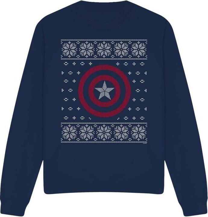 Immagine prodotto Captain America Felpa Scudo Adulto Unisex (M)