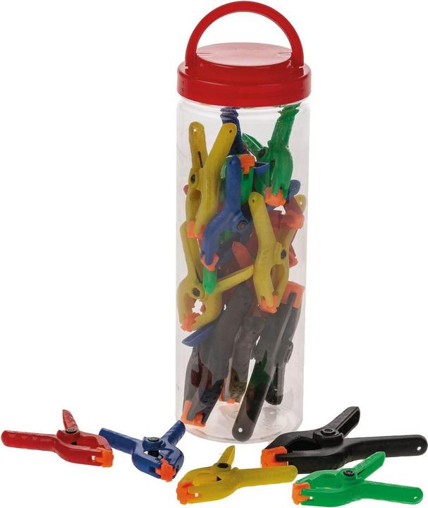 Produktbild BGS Mini-Leimzwingen-Satz ABS-Kunststoff 22-tlg. (27 mm)