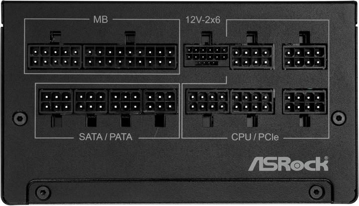 Actual product image AsRock Steel Legend power supply 1000W 80+ Gold (1000 W)