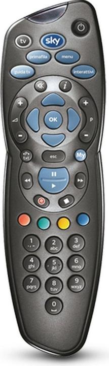 Image du produit SKY 716, Télécommande universelle pour décodeur MY-SKY et MY-SKY HD (Noir) (Télécommande universelle, Infrarouge)