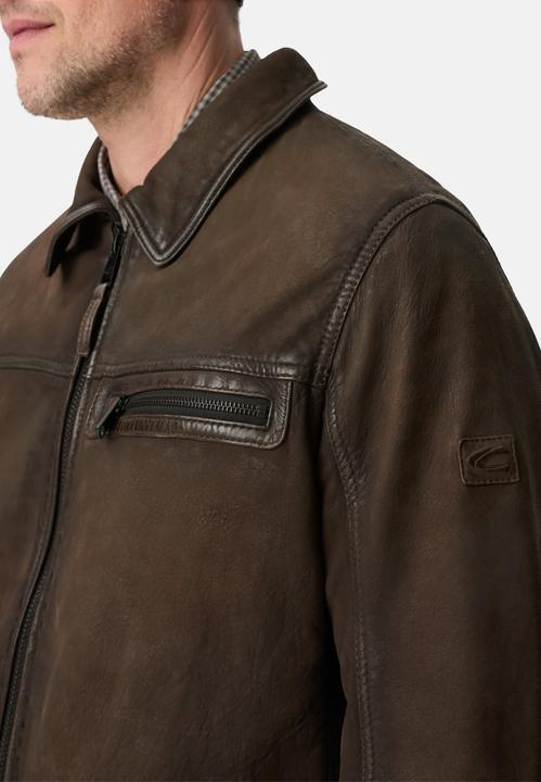 Actual product image Camel Active Lederjacke mit Innentaschen (48)