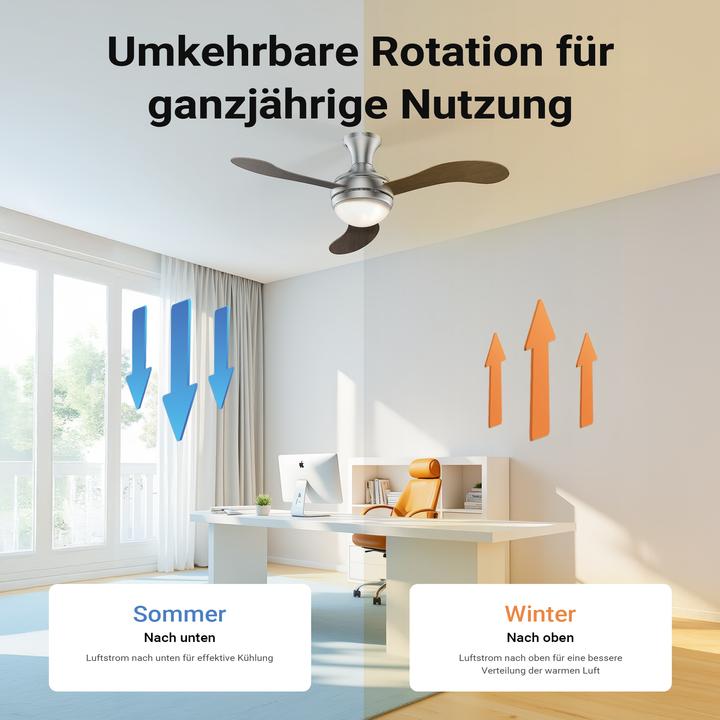 Actual product image Wiltec Ceiling fan (55 dB)