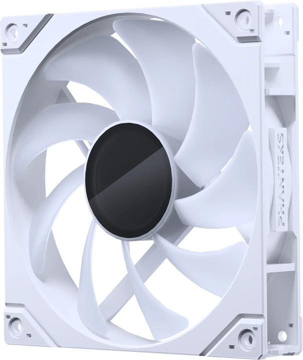 Actual product image Phanteks M25 Gen2 PWM D-RGB fan - Reverse Blade, 140mm, white (140 mm, 1x)