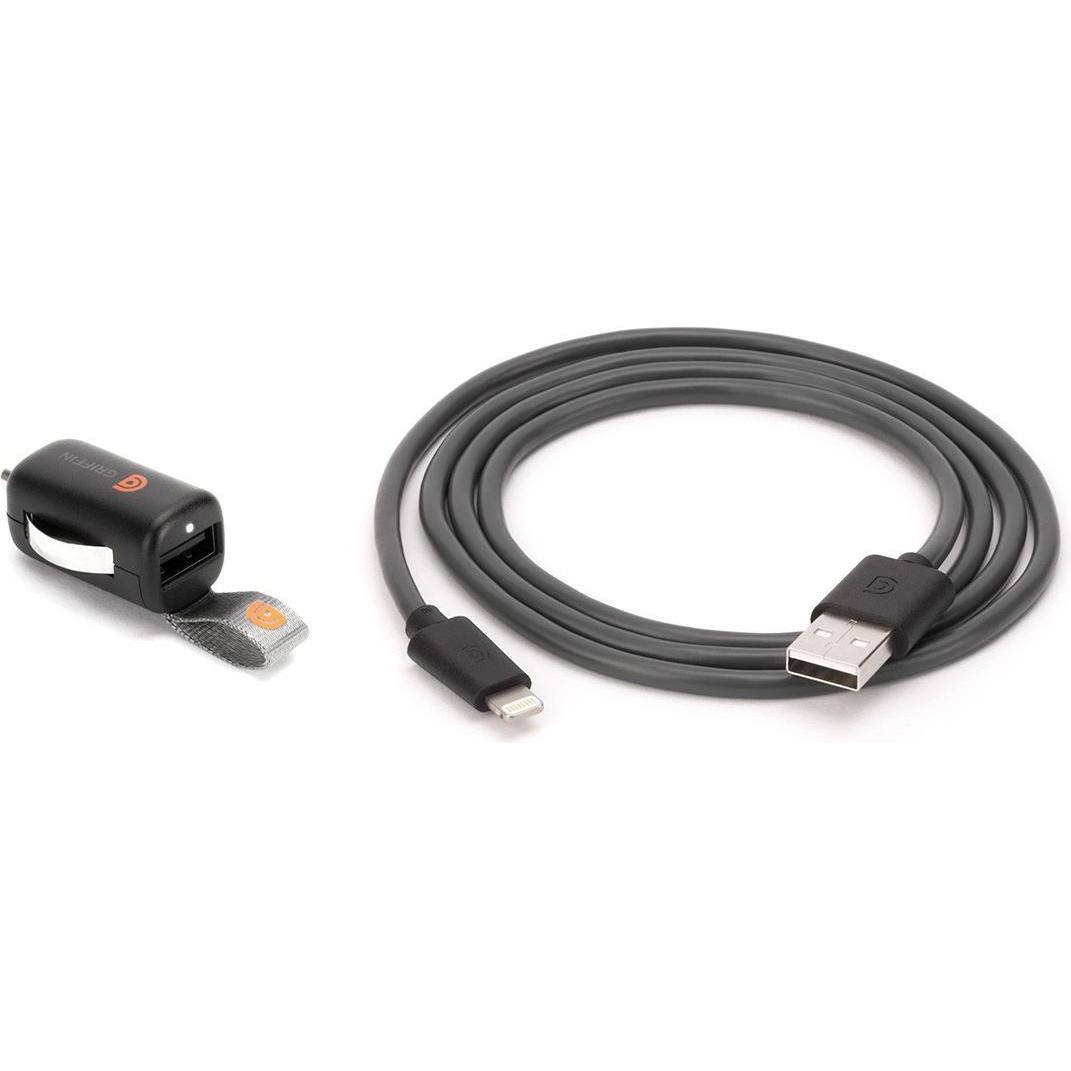 Griffin PowerJolt, Auto Adapter, Schwarz
