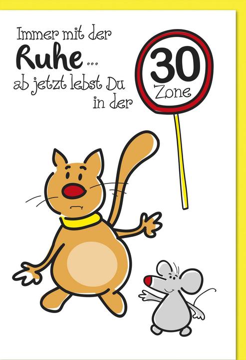 Braun + Company Carte d'anniversaire numéro 30. (1 pcs)