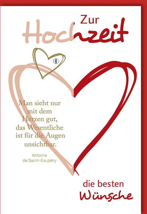 Produktbild Braun + Company Hochzeitskarte (1 Stk.)