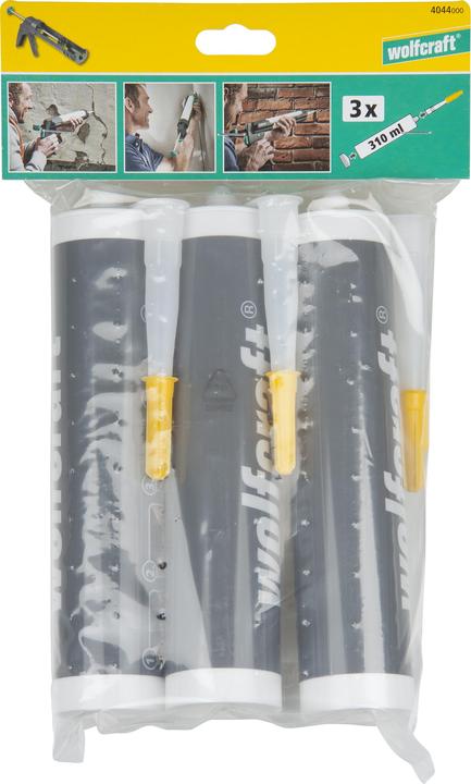 Actual product image wolfcraft wolfcraft 3 Leerkartuschen 310ml