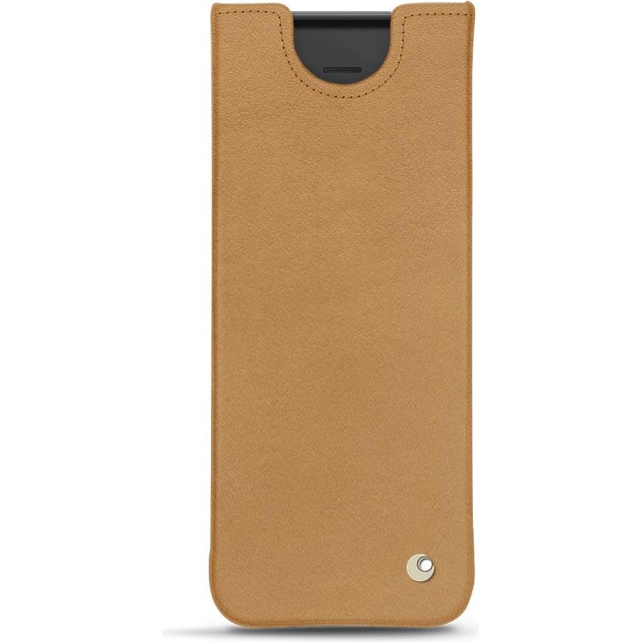 Noreve Lederschutzhülle (Samsung Galaxy Fold), Smartphone Hülle, Braun