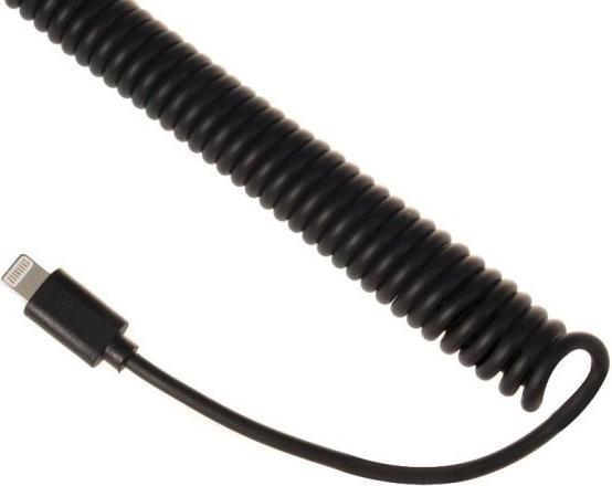 Produktbild Maclean Ładowarka 2x USB 5.2A + lightning spiralny 1.8m (MCE76)