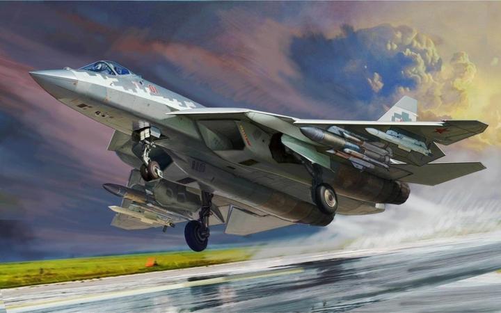 Actual product image 1:48 Sukhoi SU-57