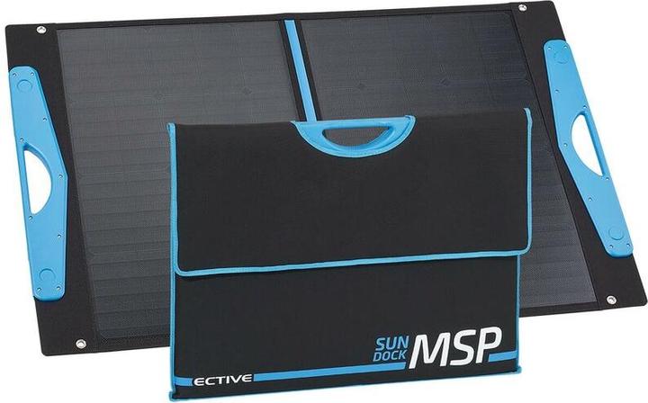 Produktbild Ective SunDock 100W USB Solartasche 12V mobiles Solarpanel faltbares Solarmodul (100 W, 3.80 kg)