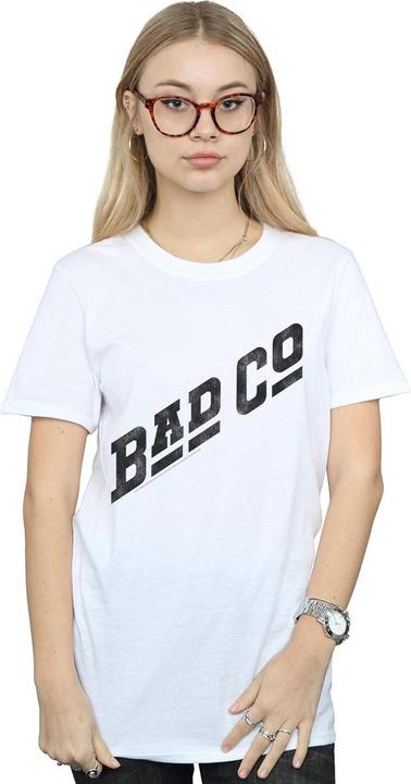 Immagine prodotto Bad Company Distressed Logo Maglietta Ampia Donna (M)