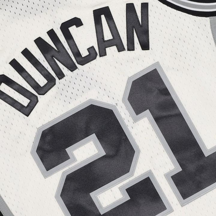 Produktbild Mitchell & Ness Swingman Jersey San Antonio Spurs OFF-WHITE Tim Duncan - S (S)