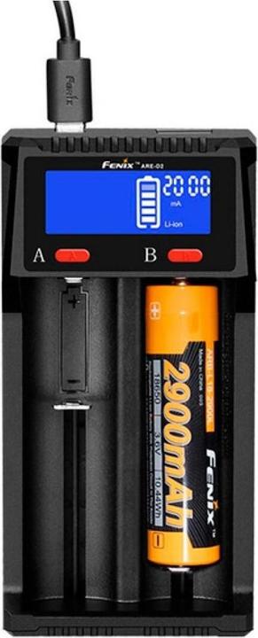 Actual product image Fenix ARE-D2 (26650, C, AAA, AA, Chargers without battery)