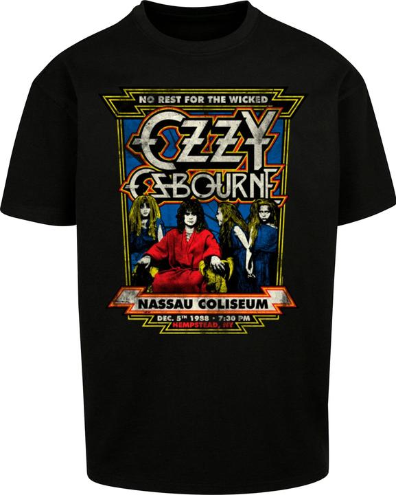 Produktbild Merchcode Ozzy Osbourne - No Rest For The Wicked Heavy Oversize Tee - 170929 (L)