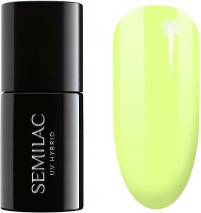 Produktbild Semilac UV Hybrid Nagellack 604 Luminous Lemon 7ml (Luminous Lemon, UV-Gel Lack)