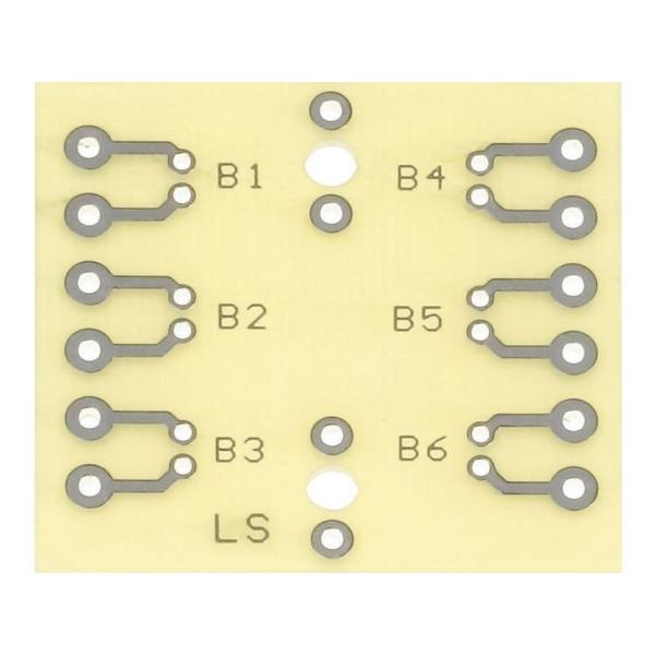 Thumbnail - Rademacher WR Prüfungsplatine nach IHK-Richtlinie Epoxyd (L x B) 40 mm x 37 mm 35 µm WR-Typ 925 1 St. (Platine), Elektro...