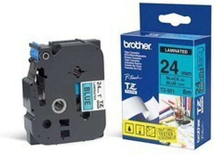 Produktbild Brother Tze-551 (2.40 cm, Grau)