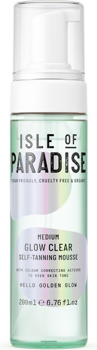 Isle of Paradise Medium Glow Tan Clear Mousse 200 ml Naturel Corps 1 pièce(s) (200 ml)