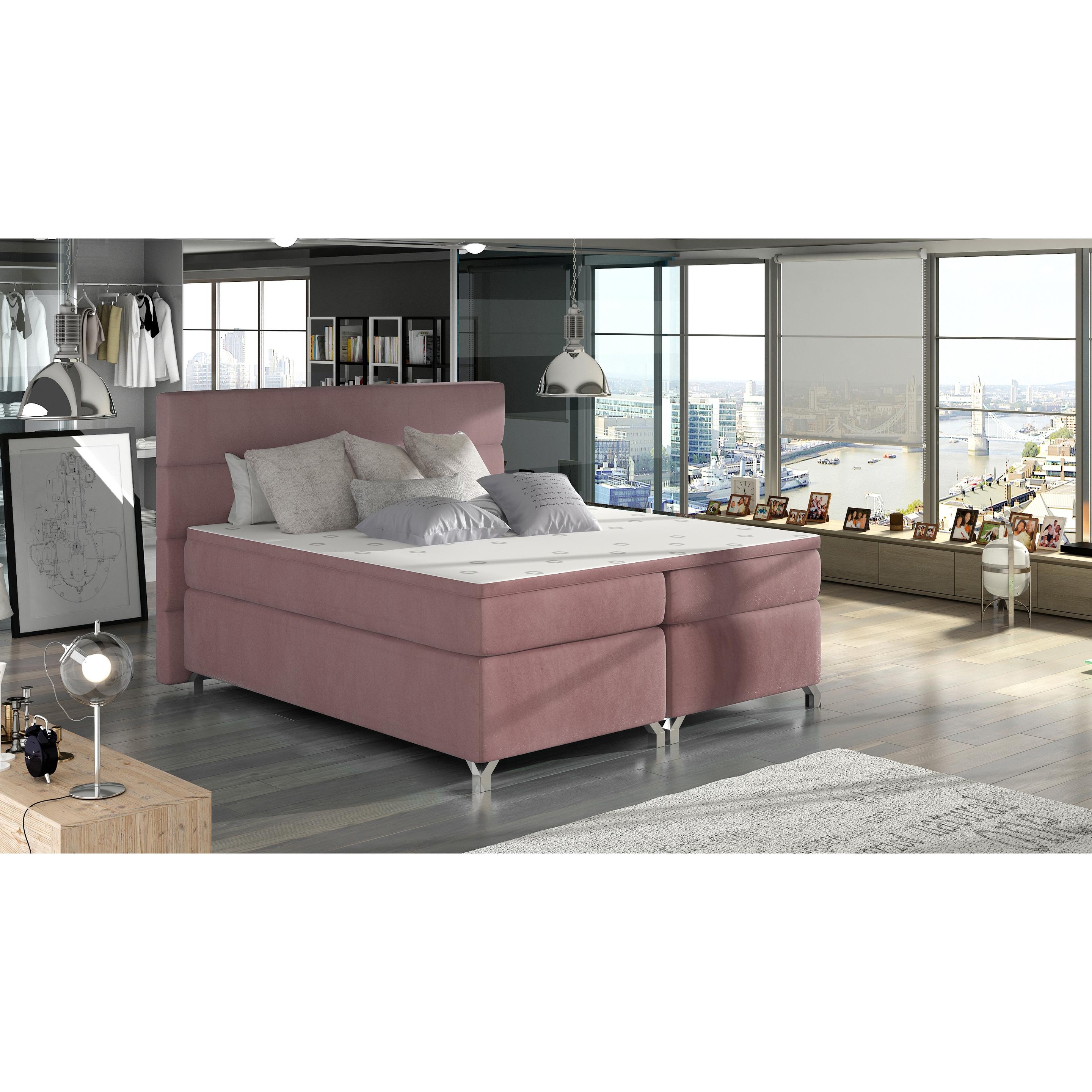 ELTAP, Boxspringbett, Amadeo mit Stauraum (160 x 200 cm)