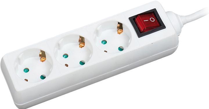 Image du produit LogiLink bandeau de prises (3 x, CEE 7/3, 1.40 m)