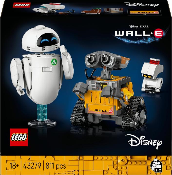 Image du produit LEGO Wall-E et Eve (43279, LEGO Disney)