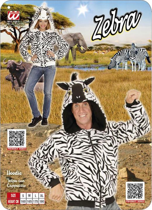 Produktbild Widmann Kostümjacke Zebra (XL)