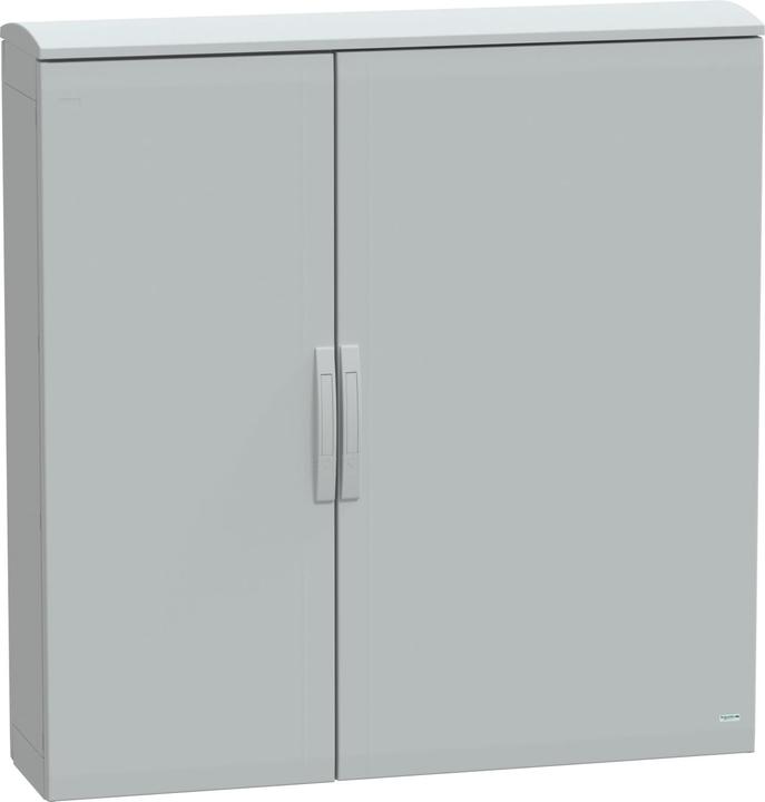 Actual product image Schneider Electric Polyester enclosure, bottom-mounted Vers.PLAT top NSYPLAT12123G