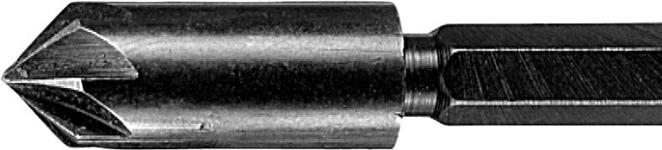 Actual product image Bosch Professional Zubehör Countersink with hexagonal shank, 13.0 mm, 90°, 50 mm, 1/4-inch (13.0 millimetre)