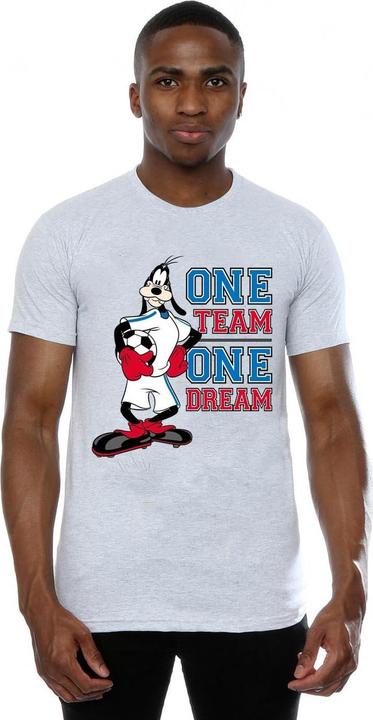 Actual product image Disney Mens Goofy One Team One Dream T-Shirt (S)