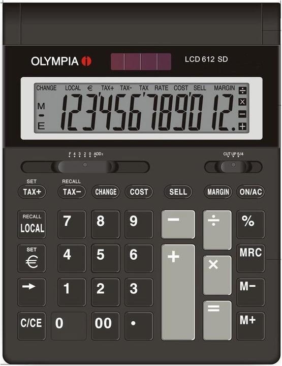 Immagine prodotto Olympia LCD 612 Sd (Batterie, Celle solari)