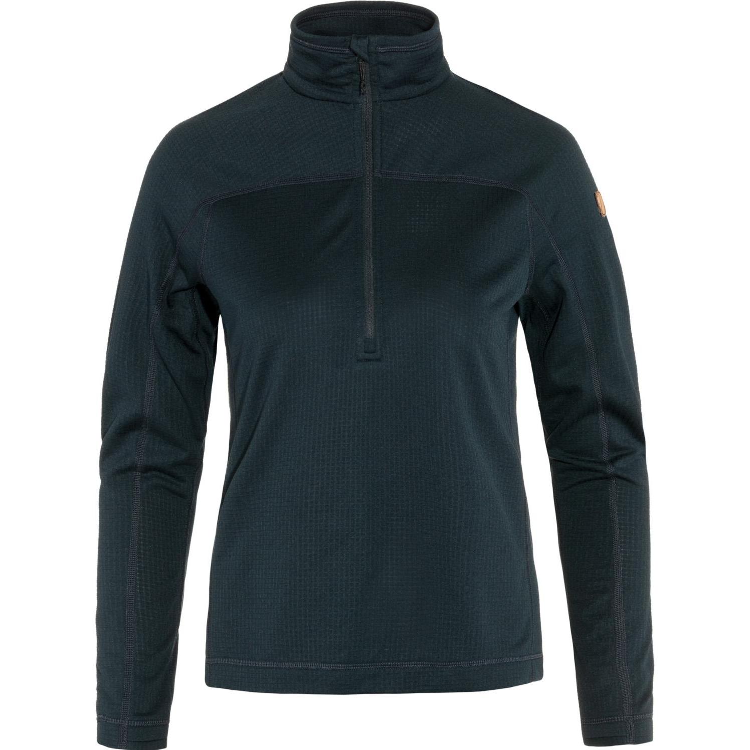 Fjällräven, Damen, Pullover, Women's Abisko Lite Fleece Half Zip, Blau, (L)