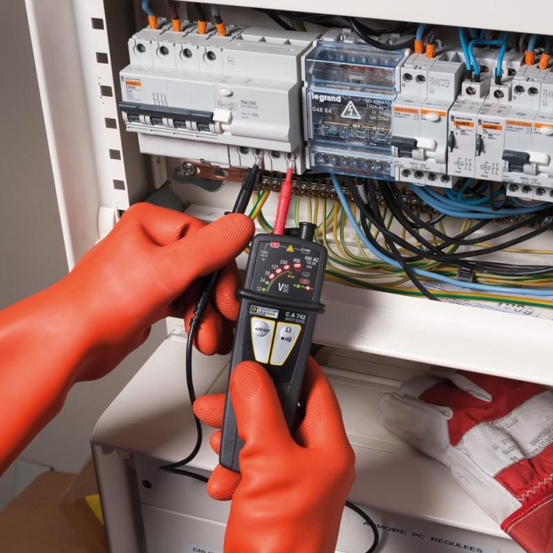 Thumbnail - Chauvin Arnoux, Multimeter, Zweipoliger Spannungsprüfer CA (CAT IV 600V)