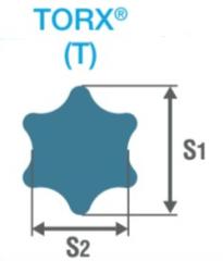 Actual product image Koken 1/2-inch socket with Torx T27/60 mm tip