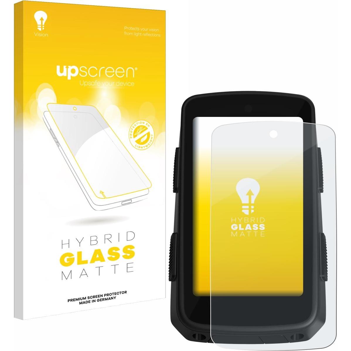 upscreen Reflection Shield Panzerglasfolie Matt, Smartwatch Schutzfolie, Grau