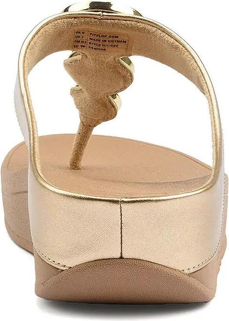 Produktbild Fitflop Halo Bead-Circle Metallic Toe-Post (37)