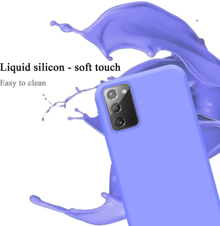 Produktbild Cadorabo TPU Liquid Silicone Case Cover (Samsung Galaxy Note 20)