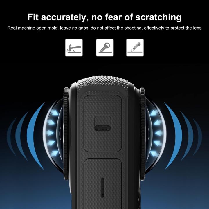 Produktbild Puluz For Insta360 X4 Rotation Optical Glass Lens Guard Protective Cover (Transparent)