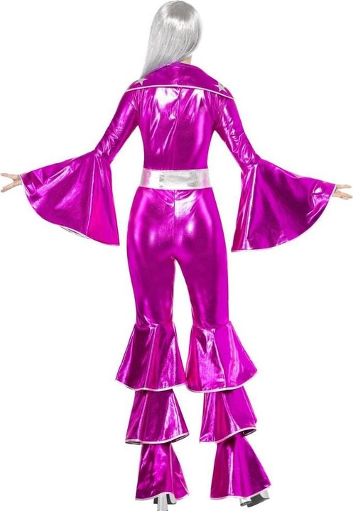 Produktbild Smiffys 70s Dancing Dream Jumpsuit Kostüm (S)
