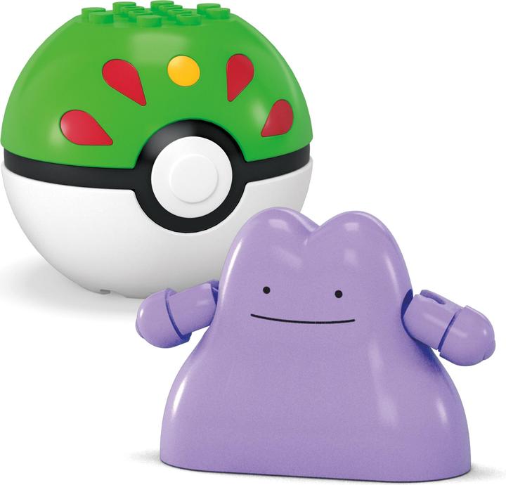 Produktbild MEGA Pokémon 2er Pokéball Set - Pikachu und Ditto