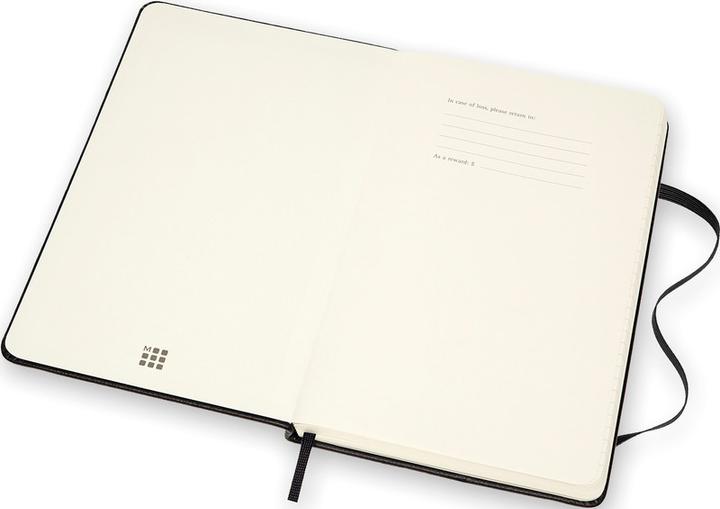 Actual product image Moleskine Notebook leather cover (130 x 210 mm, Lined)