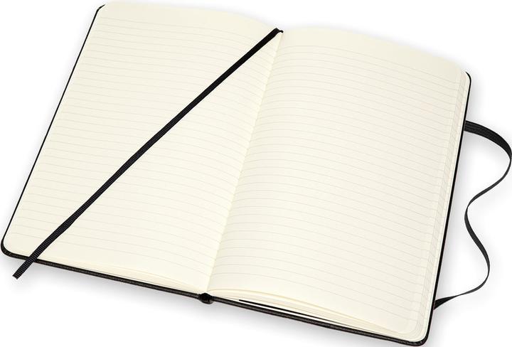 Actual product image Moleskine Notebook leather cover (130 x 210 mm, Lined)