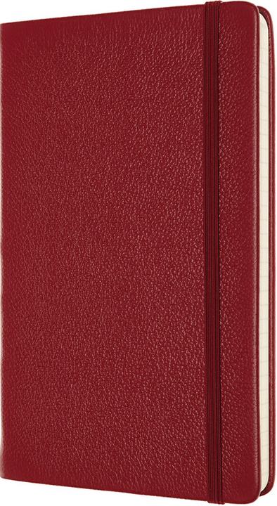 Actual product image Moleskine Notebook leather cover (A5, Lined, Hardcover)