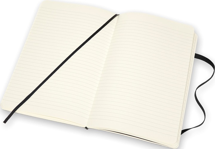 Produktbild Moleskine Notizbuch Ledereinband (130 x 210 mm, Liniert, Harter Einband)