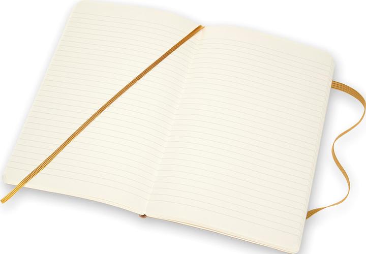 Image du produit Moleskine Couverture en cuir pour ordinateur portable (130 x 210 mm, À rayures, Couverture souple)
