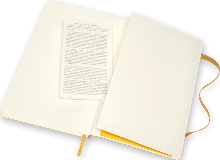 Image du produit Moleskine Couverture en cuir pour ordinateur portable (130 x 210 mm, À rayures, Couverture souple)