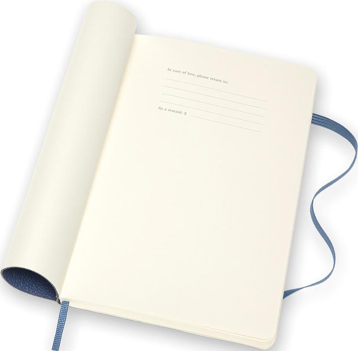 Immagine prodotto Moleskine Copertina in pelle del taccuino (130 x 210 mm, Righe, Copertina morbida)