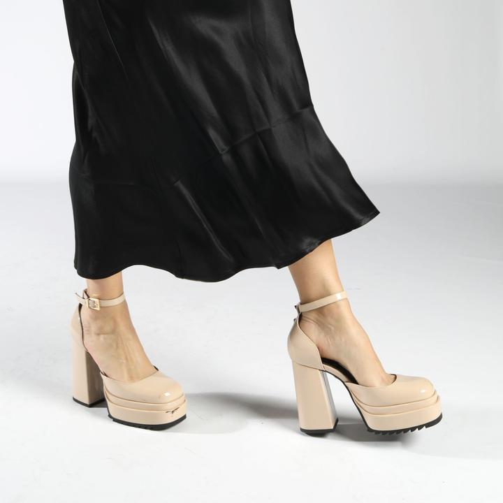 Produktbild Buffalo damenpumps may w dorsay - vegan patent (40)