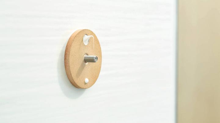 Actual product image tesa SMOOZ towel hook incl. adhesive solution without drilling